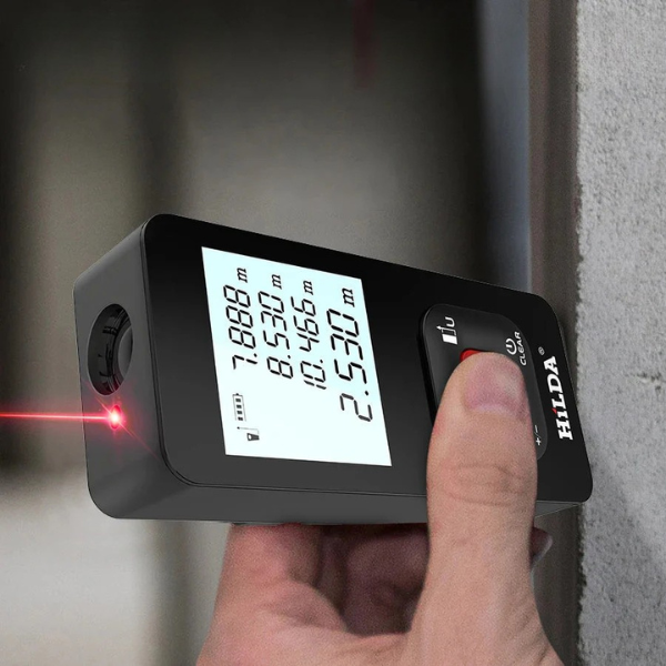 Digital Laserafstandsmåler – Præcist Måleværktøj til Afstand Laser Rangefinder Tech Butik