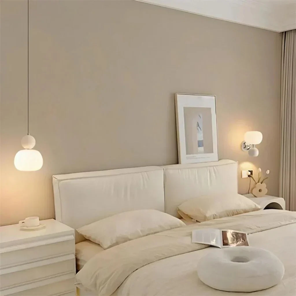 Elegant Art Deco Hanglamp Med Raffineret Design I Crème, Krom, Grøn, Rød Pendellampe Tech Butik
