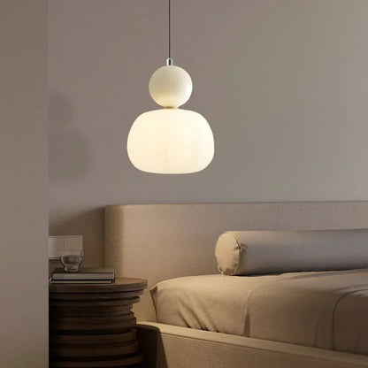Elegant Art Deco Hanglamp Med Raffineret Design I Crème, Krom, Grøn, Rød Pendellampe Tech Butik