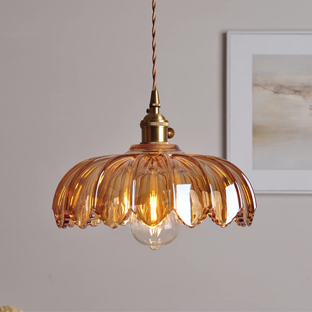 Elegant Bobleglas Loftlampe til Romantisk Hjemmebelysning Hængelamper Tech Butik Guld