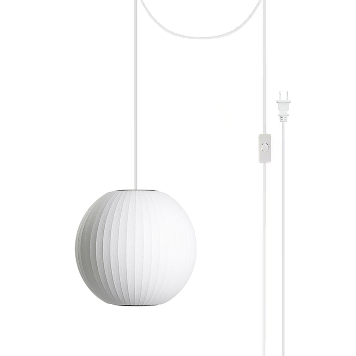 Elegant Bubble Swag Loftlampe til Moderne Rum Hængelampe Tech Butik Model E ∅ 30 cm x H 28 cm (2 kroge 457 cm ledning) Hvid