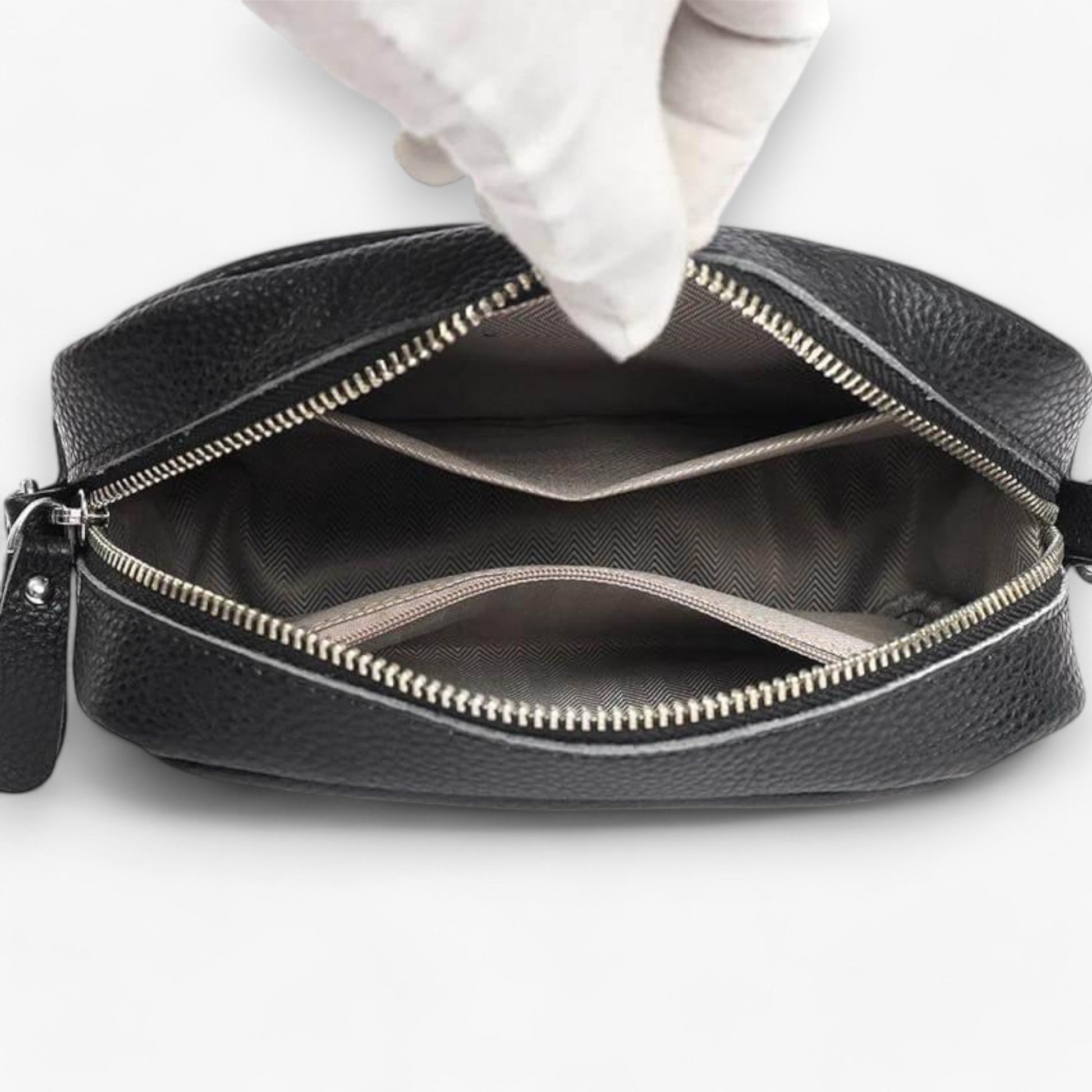 Premium Dame Læderskuldertaske Håndtasker Tech Butik