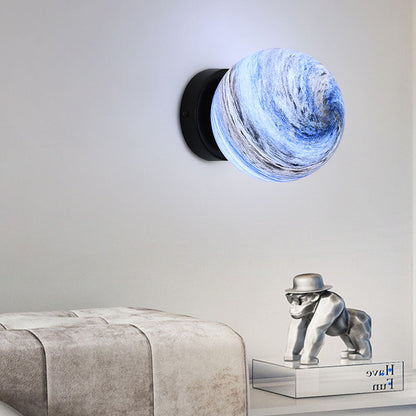 Glasloftlampe i Kugleform – Moderne Design Belysning Tech Butik
