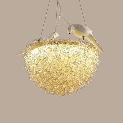 Elegant Gold Loftlampe med LED Lys Loftslampe Tech Butik J - 50cm 51-60W Guld