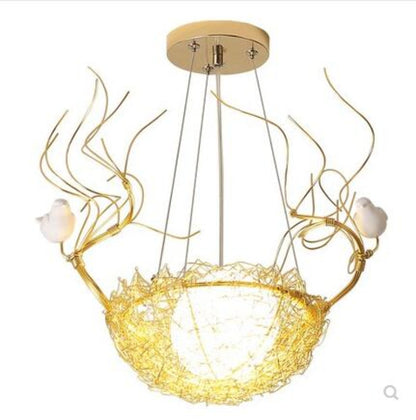 Elegant Gold Loftlampe med LED Lys Loftslampe Tech Butik E - 30cm x 45cm 51-60W Guld