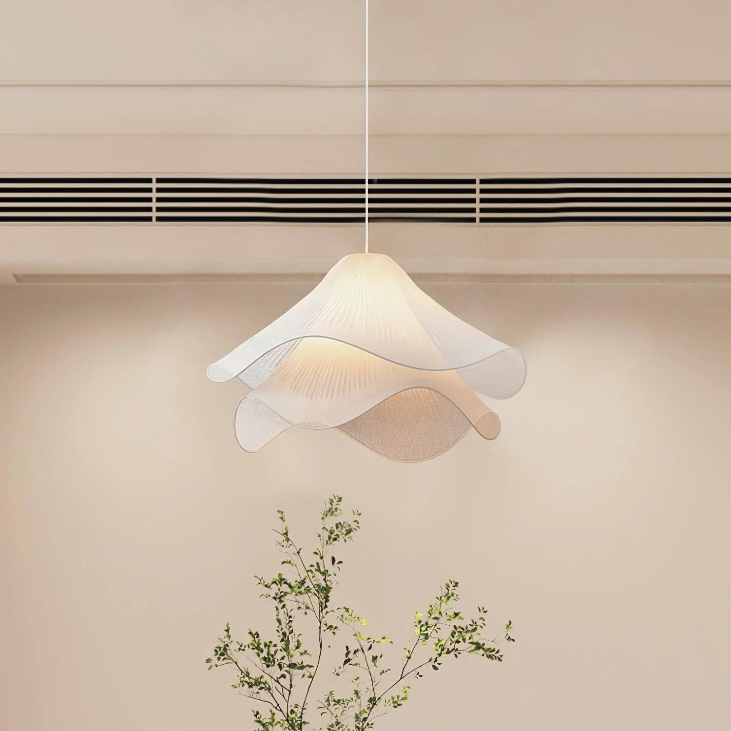 Elegant Hængelampe med Blomsterinspireret Design Belysning Tech Butik