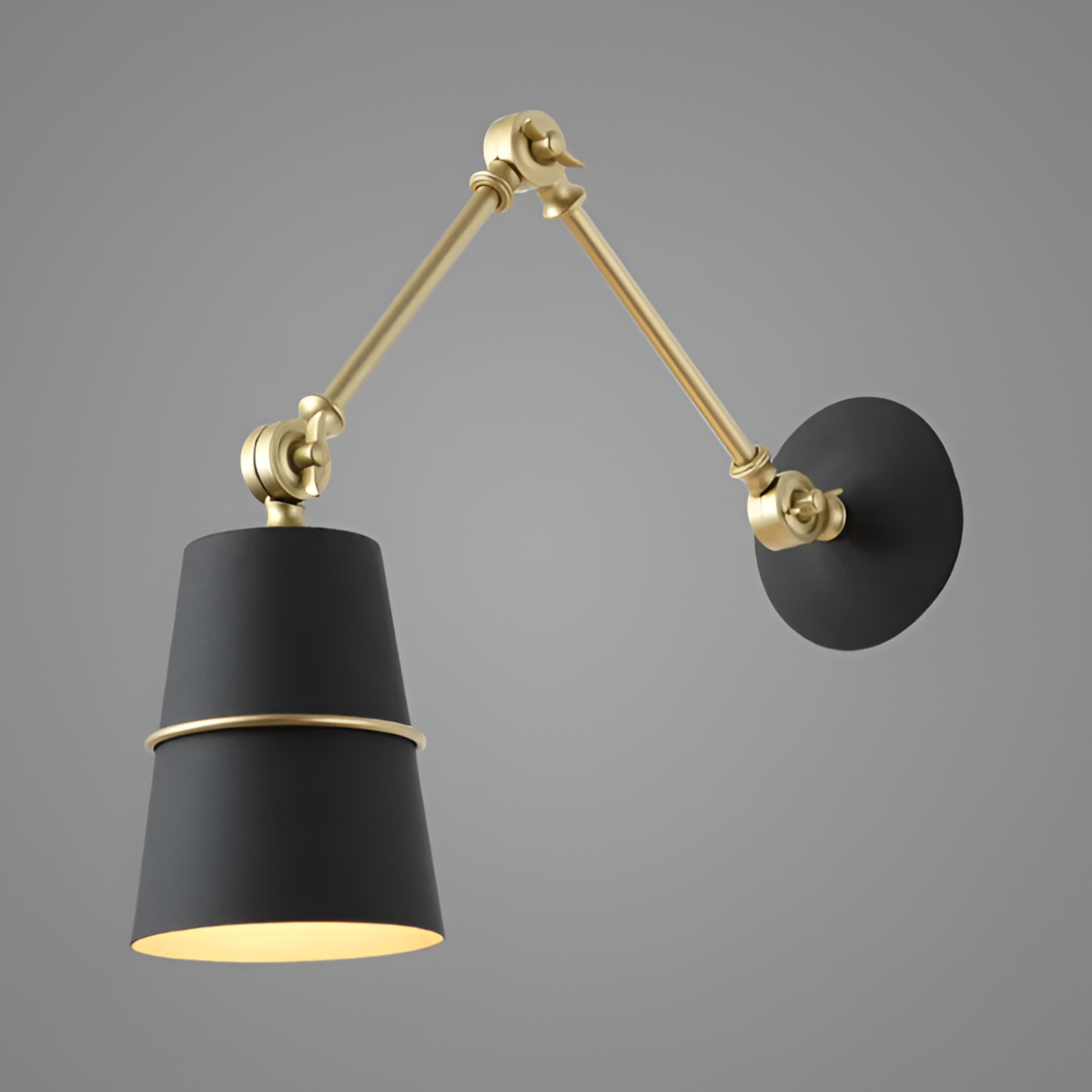 Elegant Justerbar LED-væglampe med Lang Arm til Moderne Rum Væglamper Tech Butik