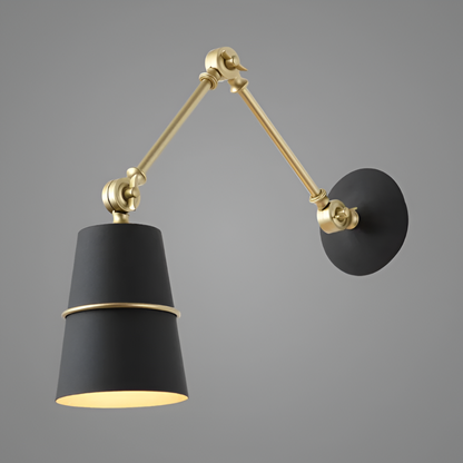 Elegant Justerbar LED-væglampe med Lang Arm til Moderne Rum Væglamper Tech Butik