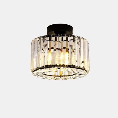 Luksuriøs Krystal Loftlampe til Elegant Hjemmebelysning Loftslampe Tech Butik Sort