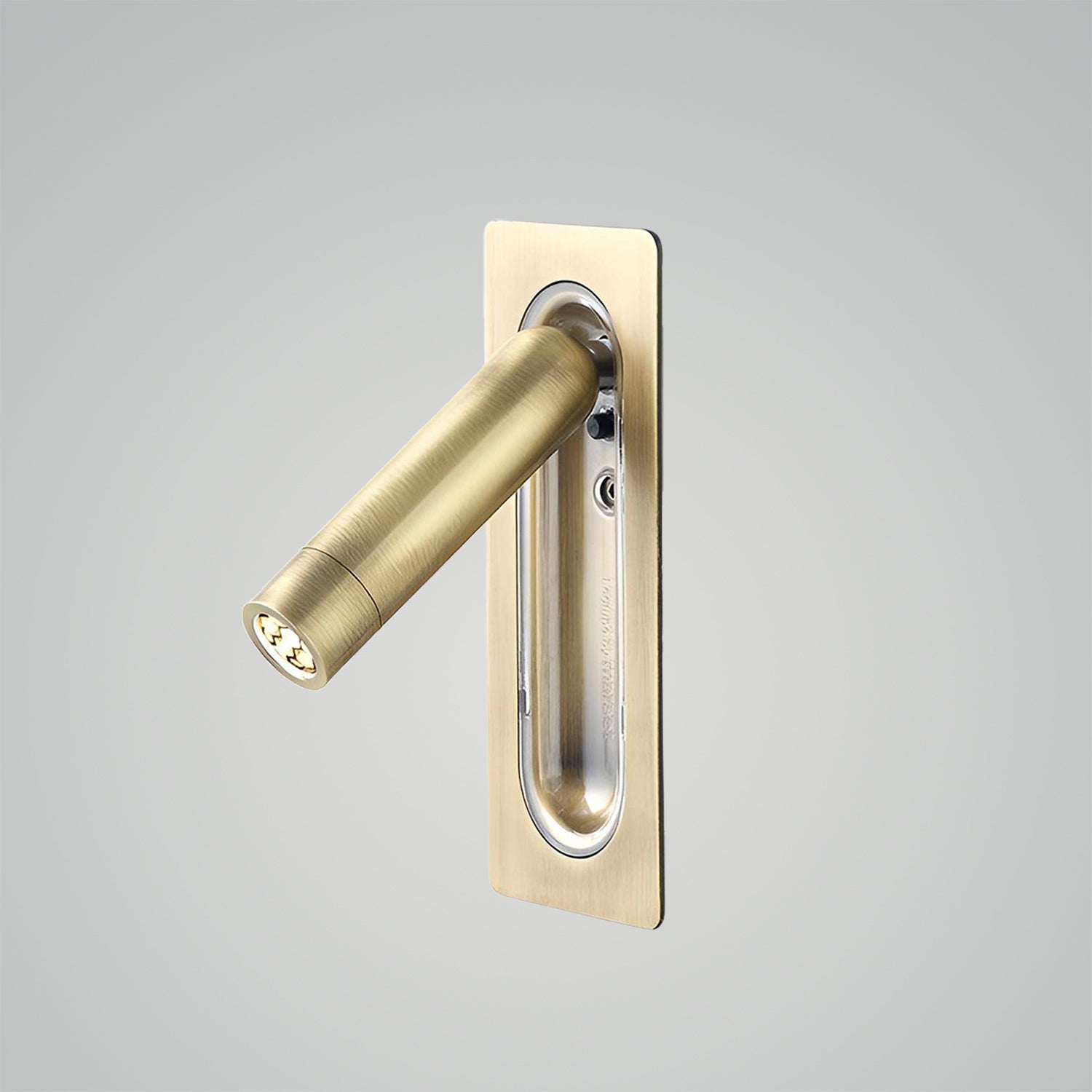 Elegant LED-væglampe med justerbar lysretning Væglampe Tech Butik Bronze Varm Hvid