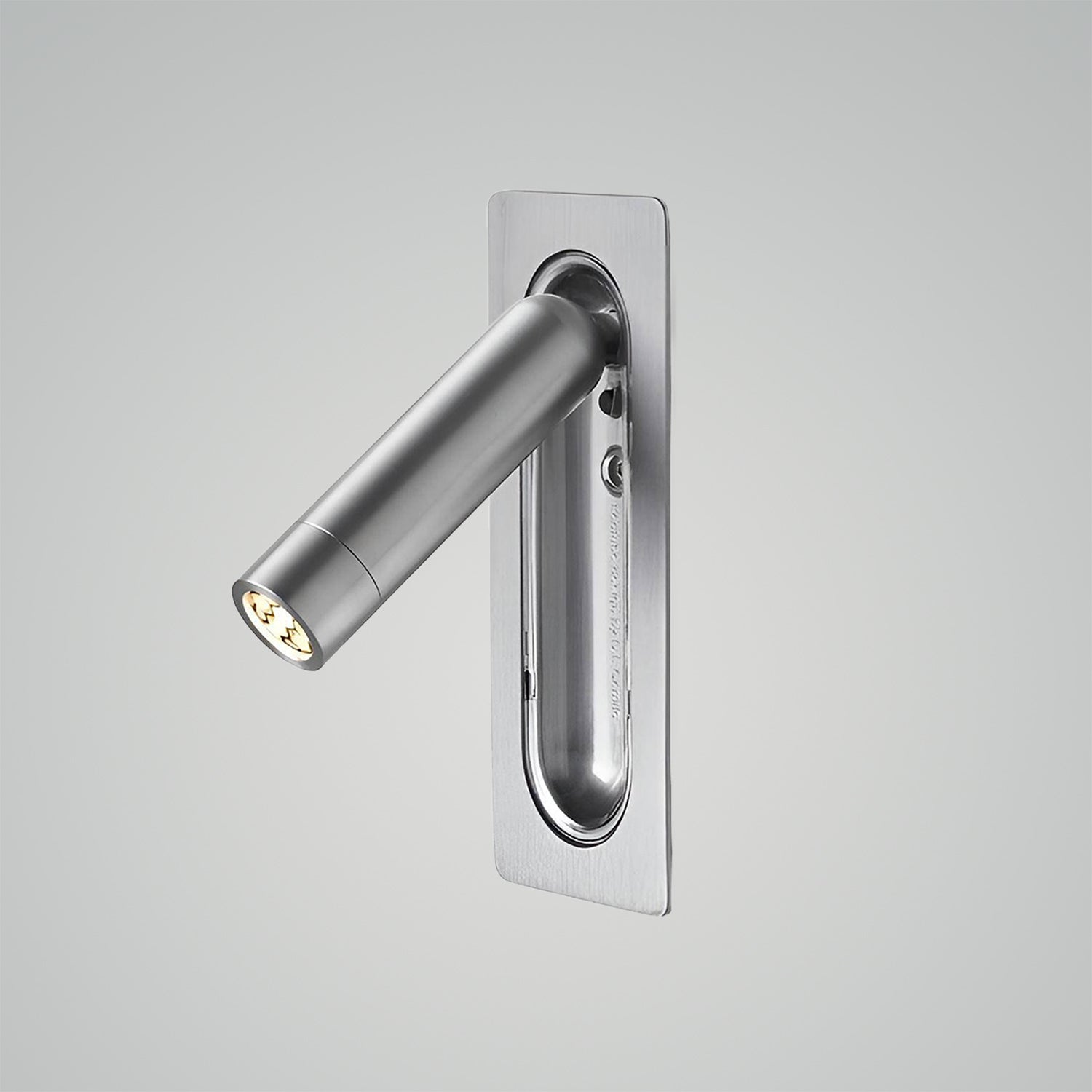 Elegant LED-væglampe med justerbar lysretning Væglampe Tech Butik Poleret aluminium Varm Hvid