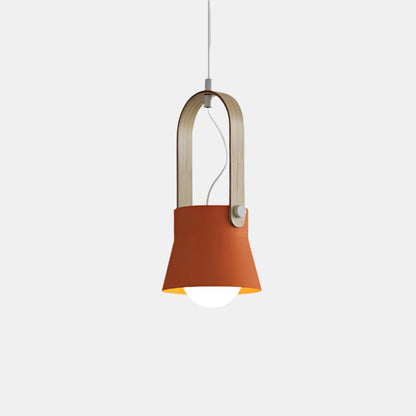 Elegant LED Pendel med Nordisk Design til Moderne Indretning Hængelamper Tech Butik S Orange