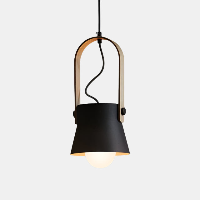 Elegant LED Pendel med Nordisk Design til Moderne Indretning Hængelamper Tech Butik S Sort