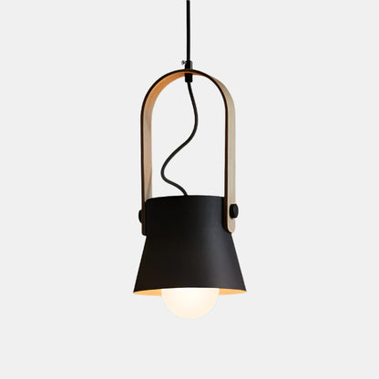 Elegant LED Pendel med Nordisk Design til Moderne Indretning Hængelamper Tech Butik S Sort