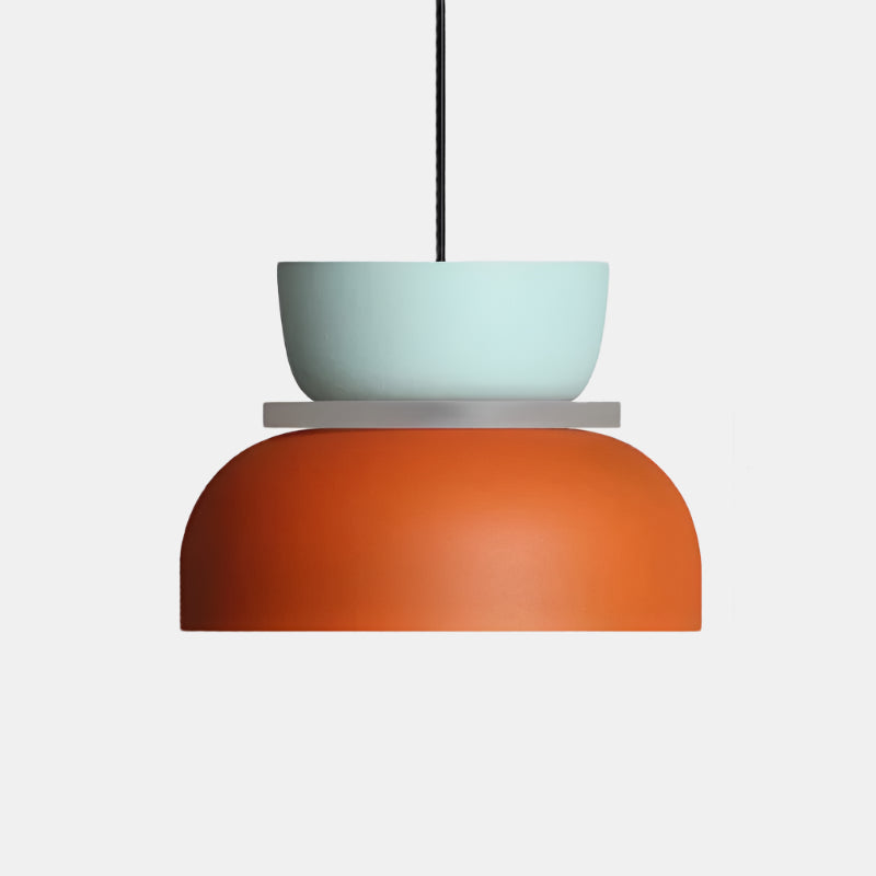 Nordisk pendellampe i macaron-stil til moderne hjem Hængelampe Tech Butik Grøn Stor Rosa Nederst