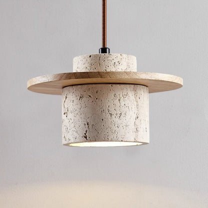 Elegant Luxury Marmor LED Pendellampe Pendellamper Tech Butik Træ