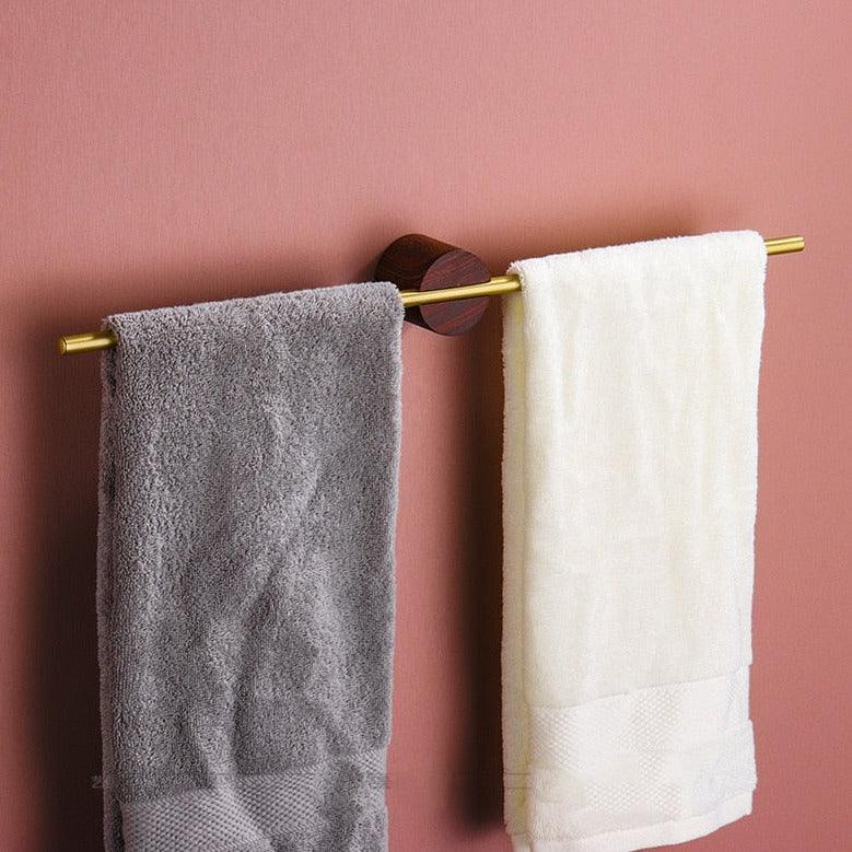 Elegant Metal Håndklædeholder Til Væg - Moderne Design Til Badeværelse Håndklædestativ i metal Tech Butik