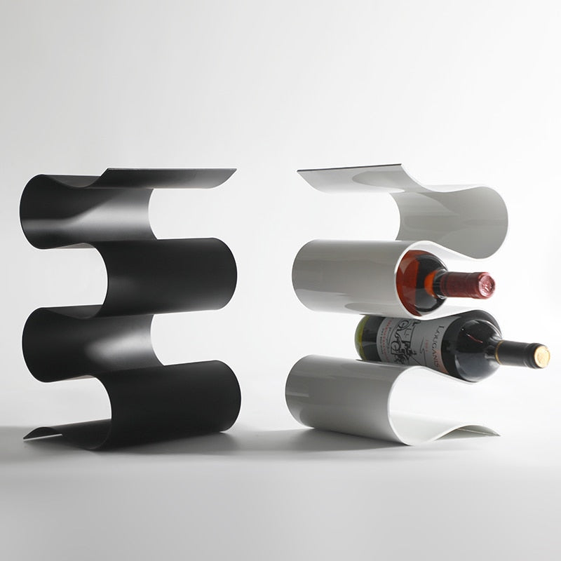 Elegant Metal Bordvinreol – Stilfuld Vinpræsentation til Hjem eller Bar Vinkølere Tech Butik