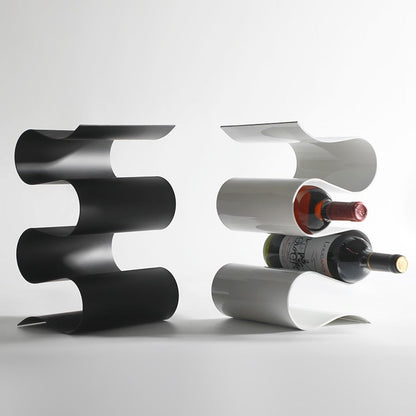 Elegant Metal Bordvinreol – Stilfuld Vinpræsentation til Hjem eller Bar Vinkølere Tech Butik