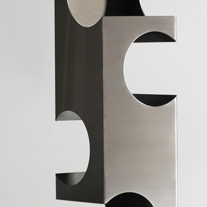 Elegant Metal Bordvinreol – Stilfuld Vinpræsentation til Hjem eller Bar Vinkølere Tech Butik