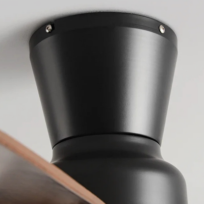 AeroLuxe Loftventilator med 5 Blade, LED-lys & Fjernbetjening – Stille Elegance til Moderne Hjem Loftventilatorer Tech Butik