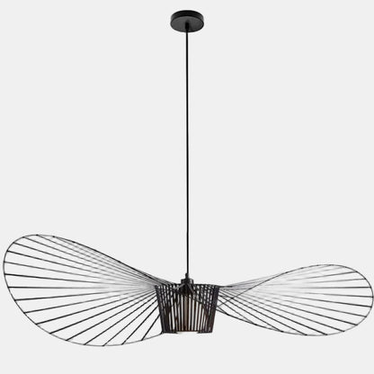 Elegant Sort Hat Pendellampe – Tidløs Belysning til Dit Hjem Pendellampe Tech Butik Sort Trefarvet dæmpbar 60cm