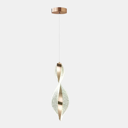 Elegant Spiralformet LED Loftlampe med Blødt Lys Hængelamper Tech Butik 1 - Stjernernes nat
