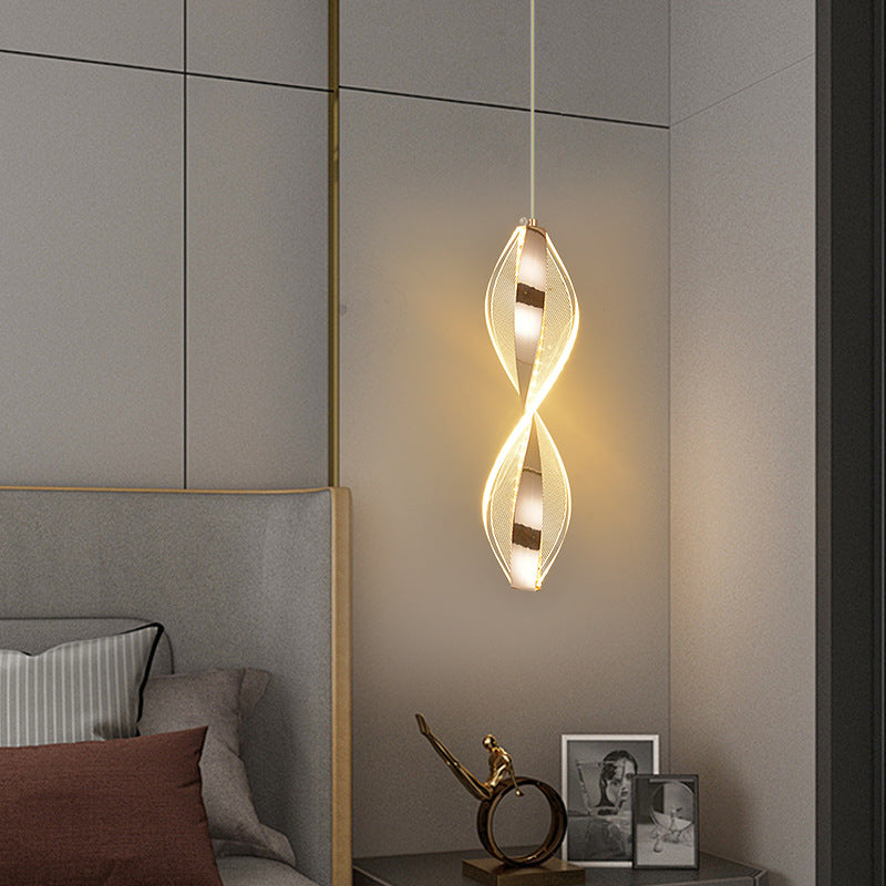 Elegant Spiralformet LED Loftlampe med Blødt Lys Hængelamper Tech Butik 1 - Polka Dot