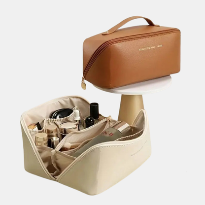 Elegant Toilettaske med Stor Kapacitet – Praktisk Opbevaring til Rejse og Hverdag Toilettasker Tech Butik Hvid