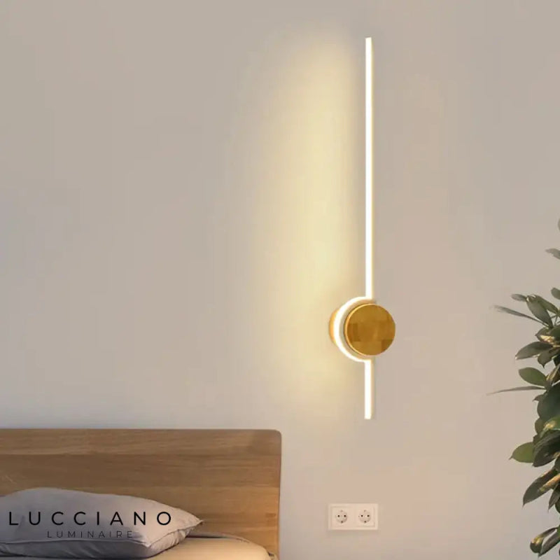 Elegant Trævægslampe til Moderne Indretning Væglamper Tech Butik