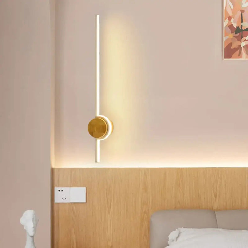 Elegant Trævægslampe til Moderne Indretning Væglamper Tech Butik