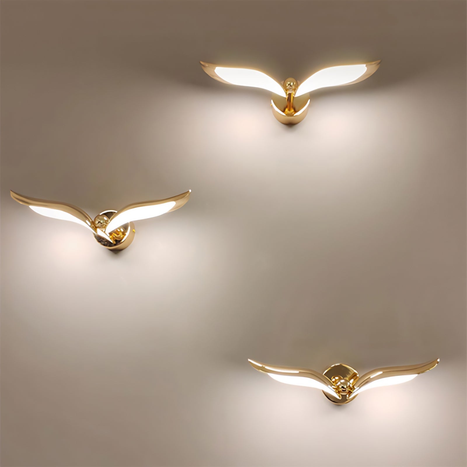 Elegant Væglampe med Fugleinspireret Design Lamp Tech Butik