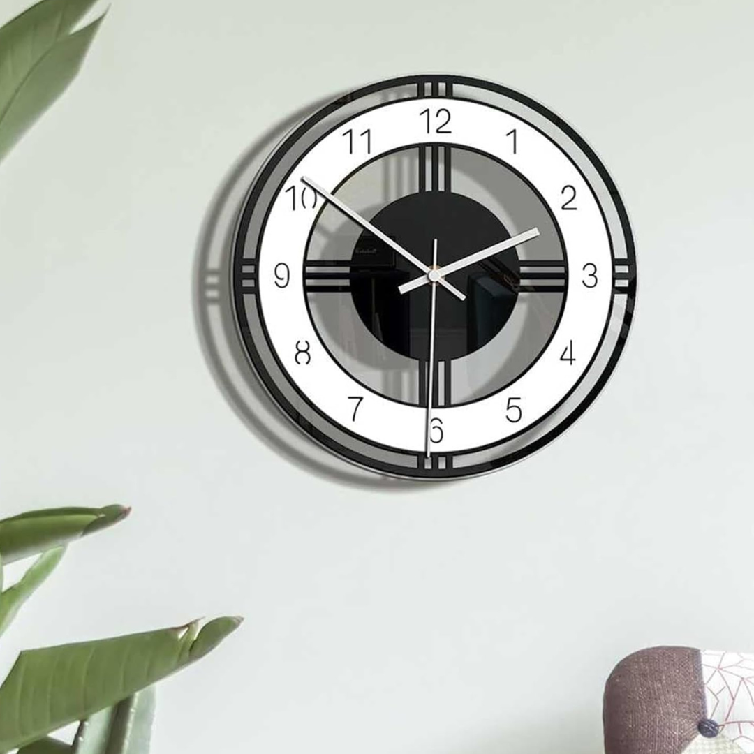 Elegant minimalistisk vægur til boligindretning Ure Tech Butik