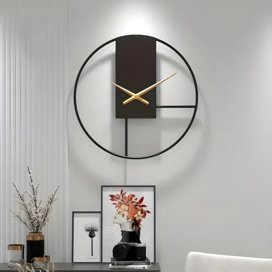 Elegant og lydløst vægur Ure Tech Butik
