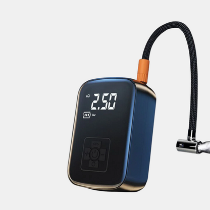 Elektrisk Luftpumpe – Kompakt, Bærbar & Alsidig Oplader med LED-lys Pumper Tech Butik Sort