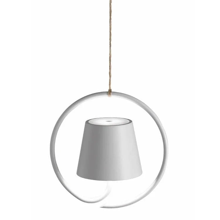 Moderne Pendellampe med Genopladeligt Batteri og Touch Kontrol Belysning Tech Butik Hvid