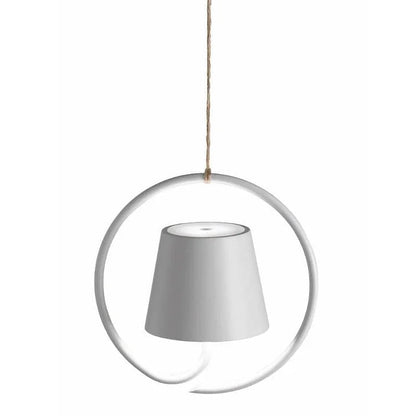 Moderne Pendellampe med Genopladeligt Batteri og Touch Kontrol Belysning Tech Butik Hvid