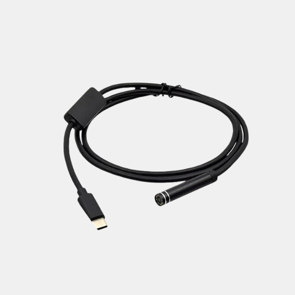 Endoskop inspektionskamera HD opløsning WiFi forbindelse & vandtæt 2m kabel med LED lys Actionkameraer Tech Butik