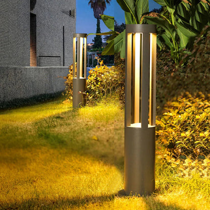 Energieffektiv LED Have Bollard Lys i Aluminium – Moderne Udendørs Belysning Udendørs belysning Tech Butik