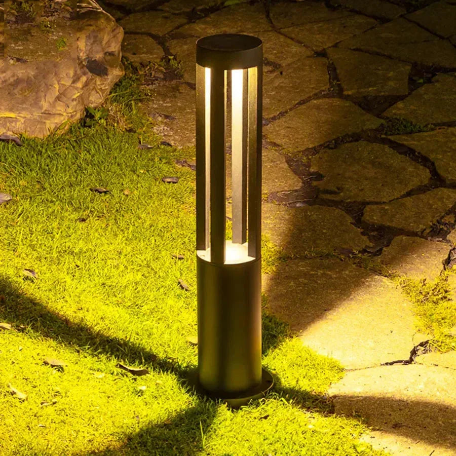 Energieffektiv LED Have Bollard Lys i Aluminium – Moderne Udendørs Belysning Udendørs belysning Tech Butik