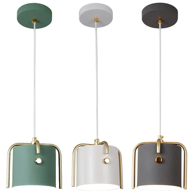 Enkel LED Pendellampe med Farverigt Design Hængelamper Tech Butik