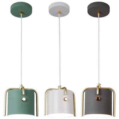Enkel LED Pendellampe med Farverigt Design Hængelamper Tech Butik
