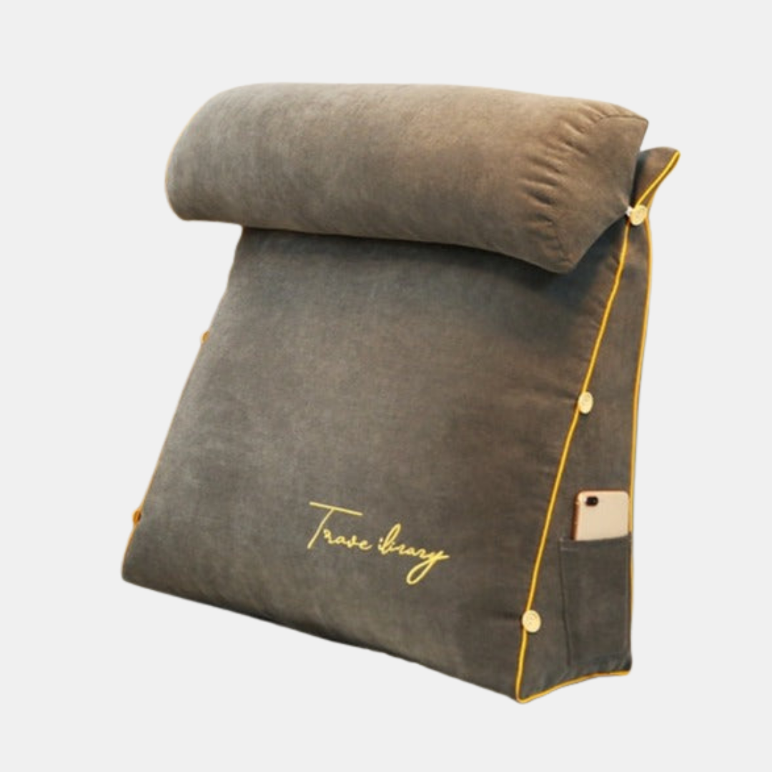 Ergonomisk Læsepude – Trekantsrygstøtte Puder Tech Butik Kul