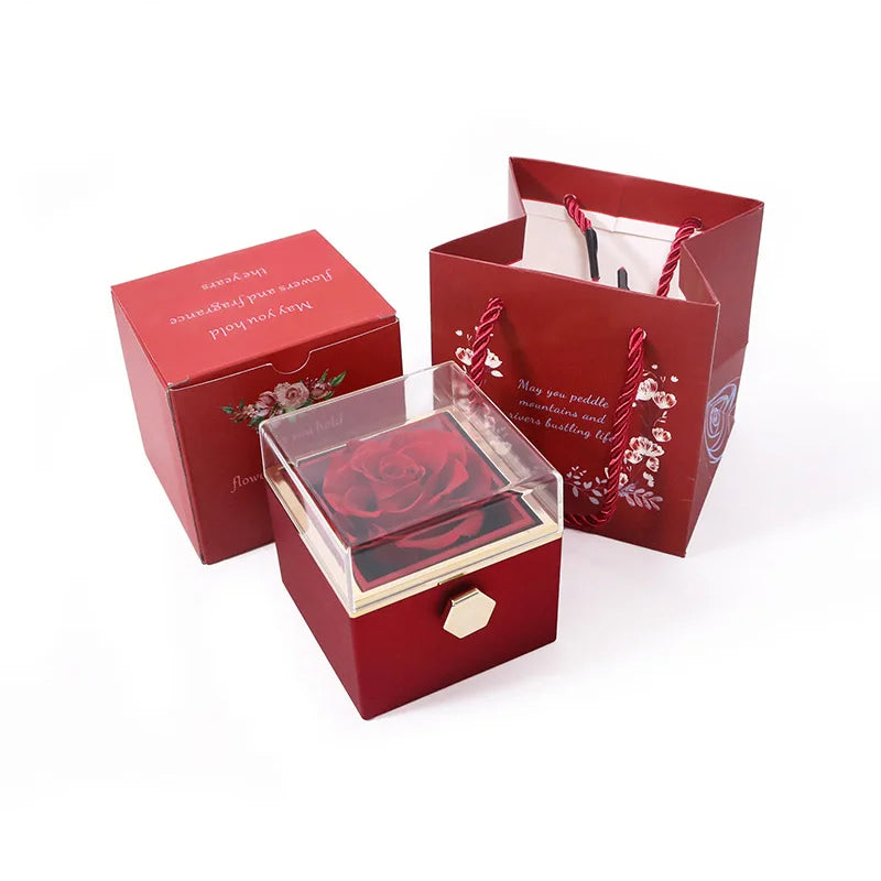 Elegant 2-i-1 Hjerte- og Firkløverhalskæde – Symbolsk Heldpendant til Kvinder Necklaces Tech Butik