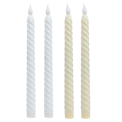 Festlige 3D LED-Kerzen - Realistisk Voks Design til Julestemning 3D LED-stearinlys Tech Butik