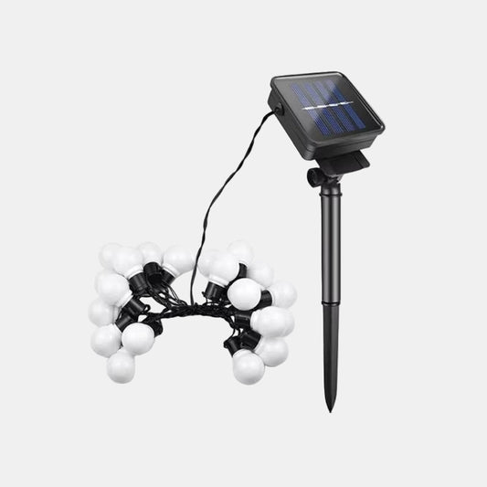 FestoonGlow Udendørs Lyskæde til Magiske Aftener lyssnore Tech Butik Mælkeagtig lampe Varm 4.5m 10 Lamper