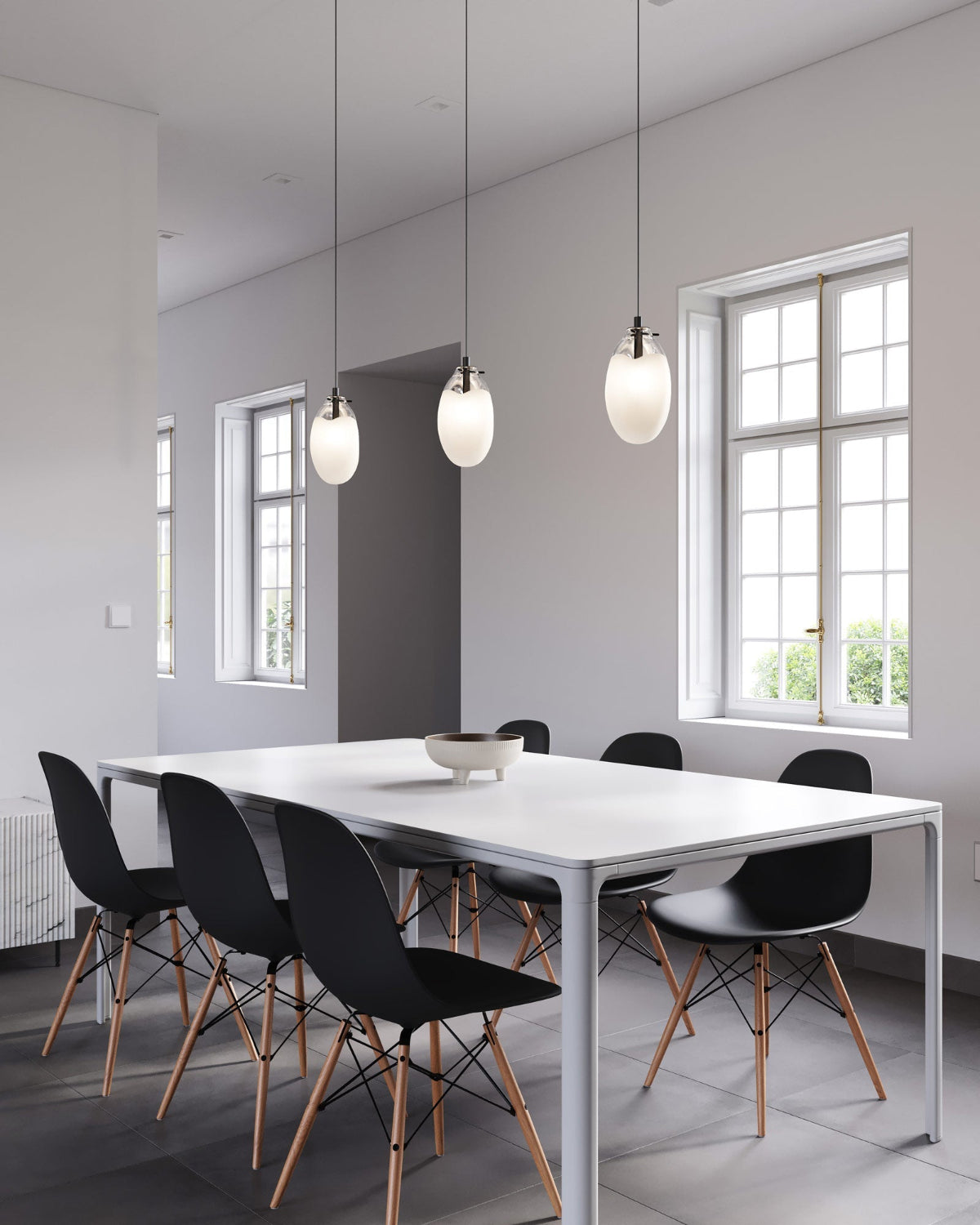 Flydende Inspireret Pendellampe med Moderne Design Pendellampe Tech Butik