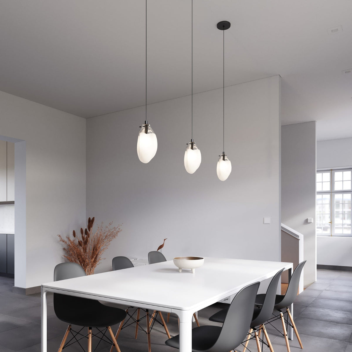 Flydende Inspireret Pendellampe med Moderne Design Pendellampe Tech Butik