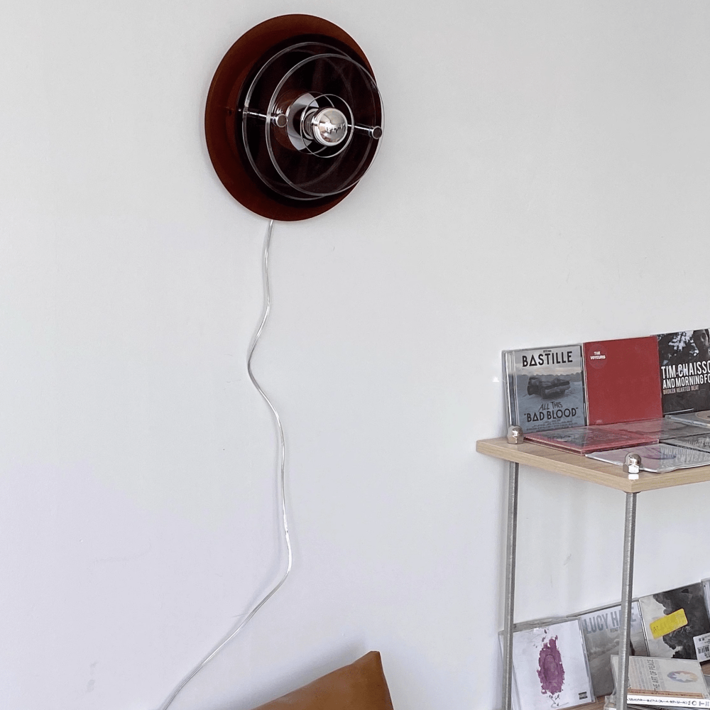 Flyvende Tallerken Inspireret Væglampe med Ambiente Lys Væglampe Tech Butik