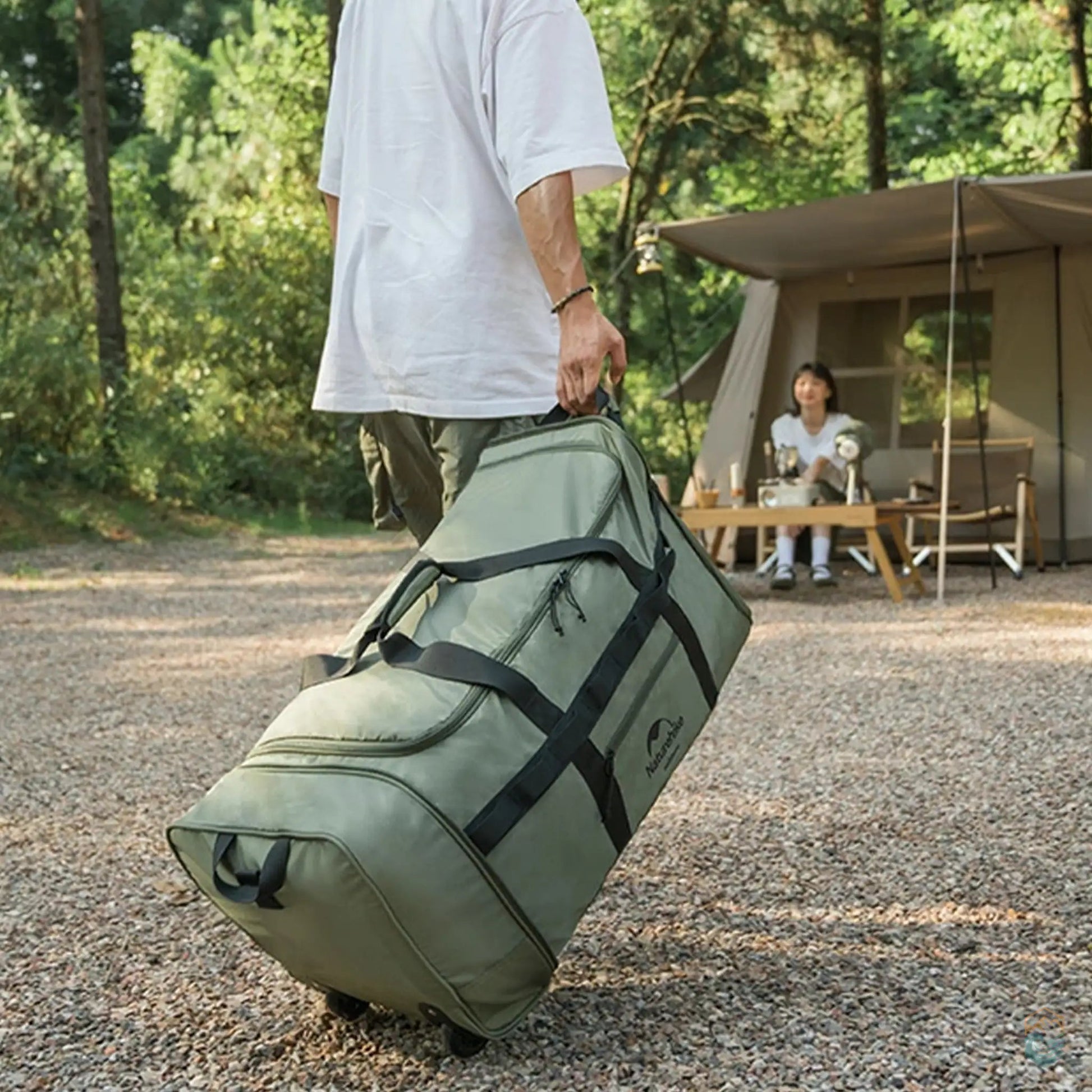 EverTrek 88L Premium Rullende Outdoor- og Campingudstyrstaske Campingudstyr & -udstyr Tech Butik